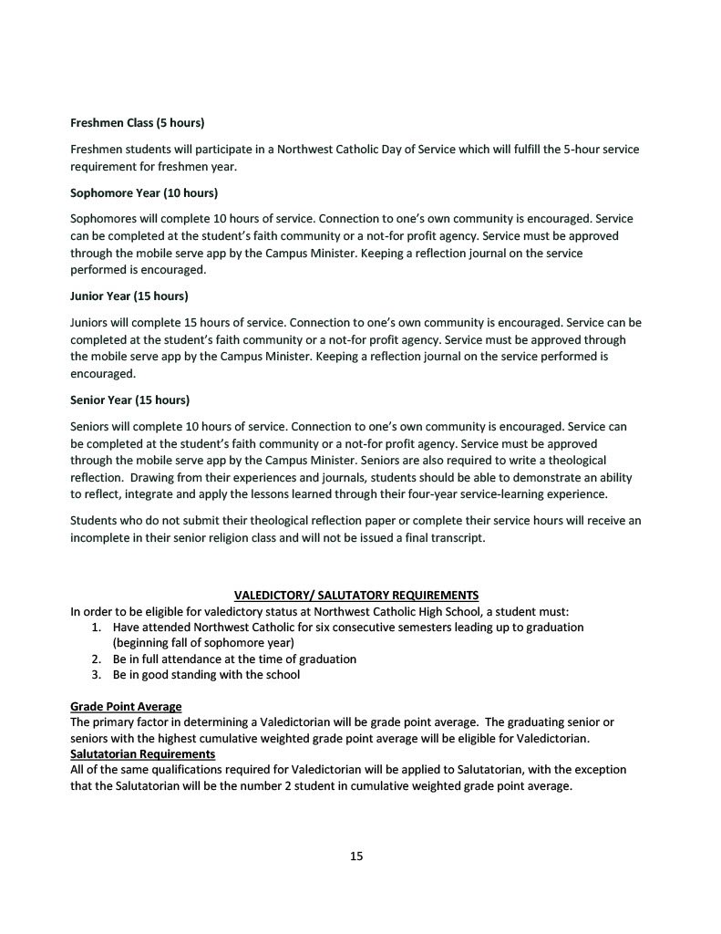 2024 2025 Student Handbook 2024 2025 Student Handbook