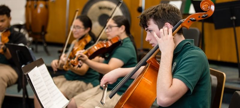 student string instrument players