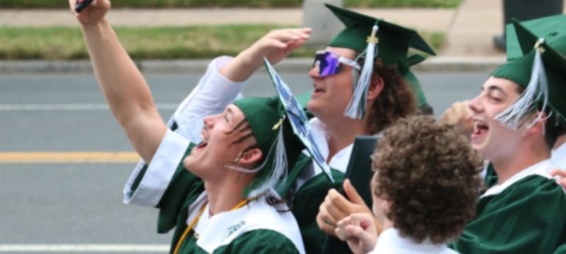 NWC graduates taking a selfie