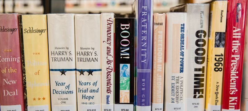 shelf of books