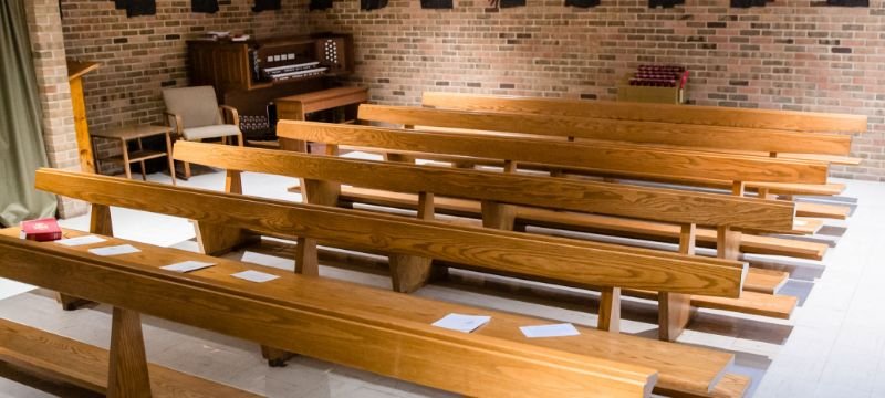 NWC chapel pews