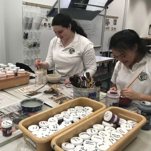 bowls for Empty Bowls event