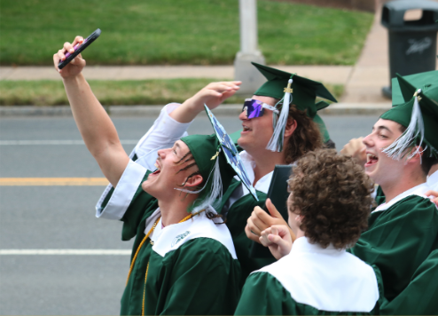NWC graduates taking a selfie