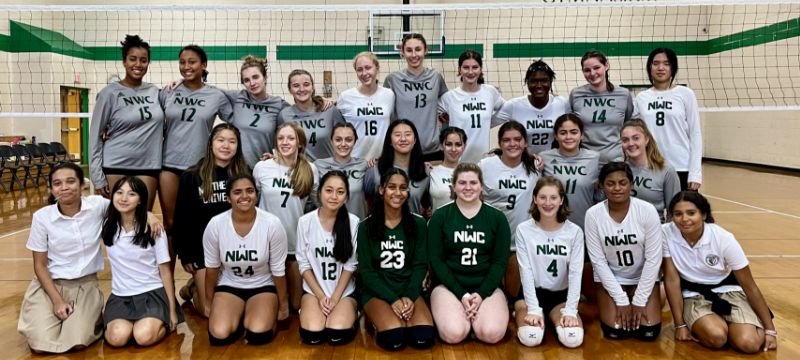 NWC volleyball team